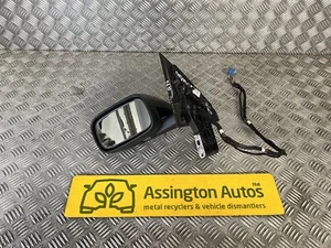 2005-09 Volvo C70 MK2 PRE FL Nearside Pass Powerfold Wing Mirror BLACK 30779474 - Picture 1 of 23