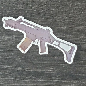 Calcomanía de vinilo adhesiva para computadora portátil pistola rifle de asalto - #26 - Imagen 1 de 2
