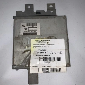 01 Nissan Frontier ECU ECM PCM Engine Computer MEC04-320 E3 0829 - Picture 1 of 7