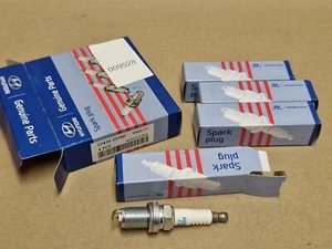 Hyundai Coupe GK Spark Plugs Set X4 2.7 2004-2009 2741023700 Genuine NEW OEM - Picture 1 of 10