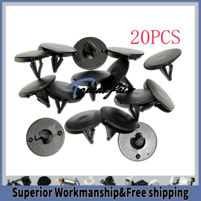 Retenedor de aislamiento de capó 20 piezas apto para Ford #386553-S #0999588 negro Foto 1 de 4