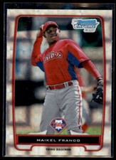 2012 Bowman Chrome X-Fractors Maikel Franco #BCP112 Philadelphia Phillies