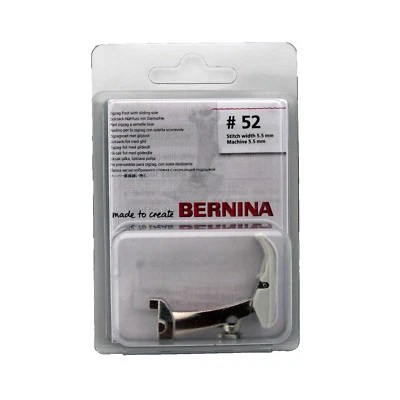 Bernina Non-Stick Zig-Zag Foot #0084777400 (#52N) Genuine New Style Machine - Image 1 of 3