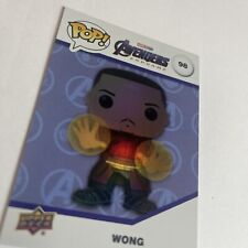 Funko Pop Marvel Avengers Patina Trading Card Upper Deck #98 Wong