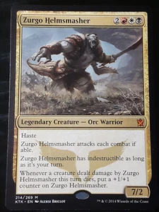 Zurgo Helmsmasher , Khans of Tarkir , Near Mint , MTG, FREE SHIPPING - Picture 1 of 2