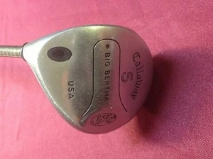 Callaway Big Bertha #5 S2H2 LH LEFTY 40-3/4" Shaft w/ Head Cover - Picture 1 of 5