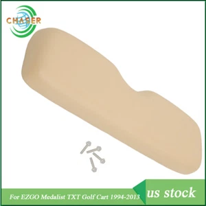 For EZGO Medalist TXT Golf Cart Tan Front Seat Lean Back Cushion 1994-2013 - Picture 1 of 10