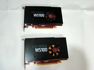 AMD FirePro W5100 4Gb GDDR5 PCIe 4x Display Port Graphics Video Card HP - Image 1 of 4
