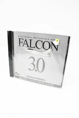Falcon 3.0 Electronic Battlefield - PC DOS - Spectrum Holobyte Jewel Case - New - Image 1 of 3