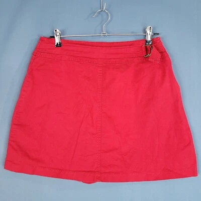Minifalda roja St. John's Bay para mujer Skort Golf Tenis Pickleball talla 10 Foto 1 de 4