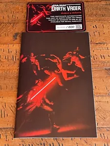 STAR WARS DARTH VADER 30 RAHZZAH EXCL VIRGIN VARIANT JUL TAMBOR LE COA 600 RARE! - Picture 1 of 2