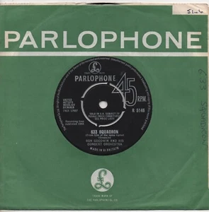 RON GOODWIN 633 squadron*love theme from 633 squadron 1964 FILM THEME 7" 45 - Picture 1 of 4