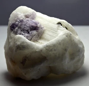 Natural Purple Scapolite Crystal in Mother Rock from Badakhshan Afghani 450.0 CT - Picture 1 of 9