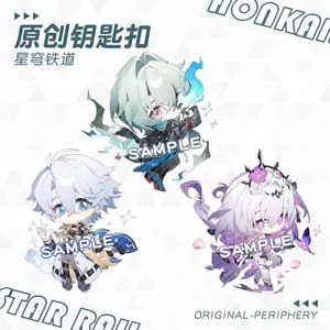 Honkai: Llavero Acrílico Star Rail Castorice Phainon Anaxágoras Llavero - Imagen 1 de 6