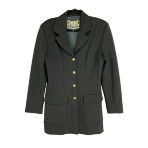 Vintage St. John Damen Gr. M Blazer Anzug Jacke Langarm Kragen Sol - Bild 1 von 8