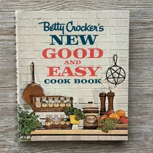 Betty Crocker's New Good and Easy Cook Book- 1962 Vintage, Retro Recipes USA - Imagen 1 de 11