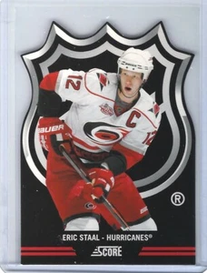 2011-12 Score NHL Shield Die Cuts #10 Eric Staal   - Picture 1 of 2