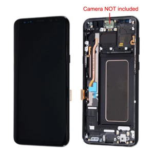OLED Display LCD Touch Screen Digitizer + Black Frame For Samsung Galaxy S8 Plus - Picture 1 of 1