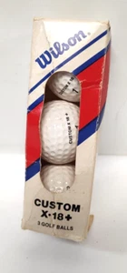 3 Palline da Golf CF Air Consolidated Freightways Air Logo Wilson Personalizzate X 18+1 - Foto 1 di 5