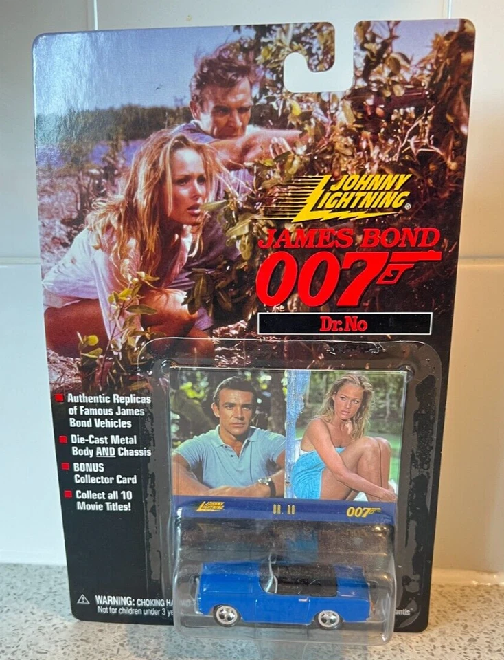 1998 Johnny Lightning James Bond 007 Sunbeam Alpine Dr No Foto 1 de 4