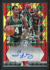2022-23 SIDNEY MONCRIEF AUTO PANINI MOSAIC RED GOLD COLLAGE MOSAIC AUTOGRAPHS