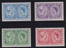 Canada (1966) British American Bank Note Centennial Cinderella Stamp Set VF NH