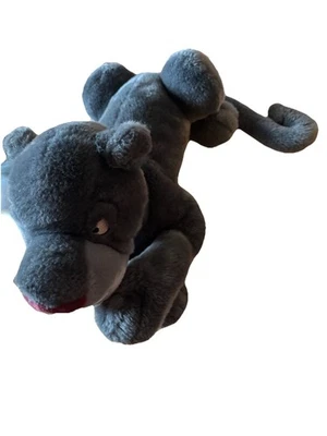 Disney Store Libro de la Selva Bagheera Pantera Grande 20" Peluche Juguete Gato Negro Foto 1 de 4