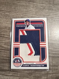 2025 Panini Stars & Stripes USA Jersey Prime Jumbo Patch RJ AUSTIN JR. 56/62. - Picture 1 of 3