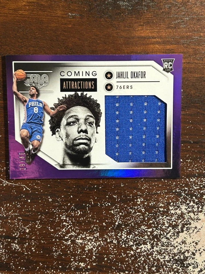 Gala 2015-16 - Próximas atracciones Mem Jahlil Okafor #29 púrpura/40  Foto 1 de 1