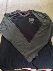 T-shirt uomo HARLEY-DAVIDSON manica lunga bicolore - SPEDIZIONE GRATUITA - Foto 1 di 3