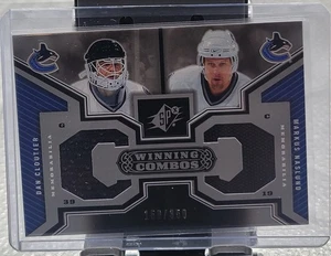 2005 UpperDeck SPx Hockey Winning Combos Cloudier/Naslund /350! - Bild 1 von 2