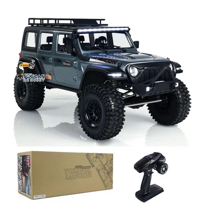 1/8 4x4 RC Rock Crawler Car YIKONG YK4082 V3 Radio Control Off-road Vehicle - Image 1 of 4