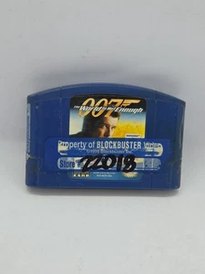 Nintendo 64 N64 007 The World Is Not Enough James Bond Authentic Tested - Picture 1 of 3