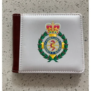 London Ambulance Wallet Card Wallet Logo Leather - Picture 1 of 2