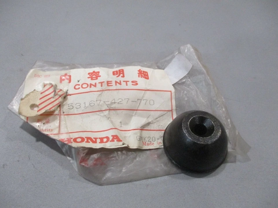 Protector de extremo de manillar OEM HONDA 84-85 XL350R 82 ATC200 Big Red 53167-427-770 Foto 1 de 1