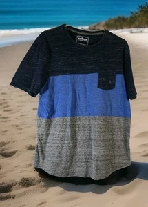 URBAN PIPELINE Blue And Gray Heathered T-Shirt Men's Sz L - Picture 1 of 4