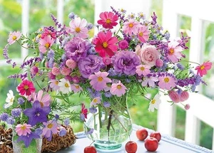APPLEONE 500 Piece Jigsaw Puzzle Flower Sonata in the Sun 38 x 53cm Made in Japa - Picture 1 of 7