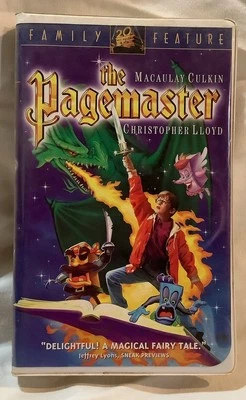 The Pagemaster (VHS, 1996) Macaulay Culkin - 20th Century Fox. - Image 1 of 4