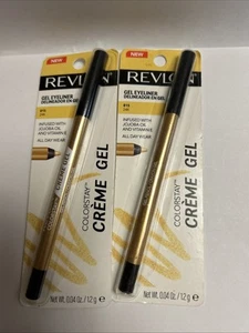 Revlon Colorstay Creme Gel Eyeliner Pencil #815 24K GOLD-Lot of 2 - Picture 1 of 1