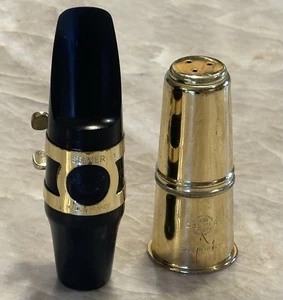 Vintage Henri Selmer S80 C* Tenor Mouthpiece With Selmer Ligature and Cap - Picture 1 of 16