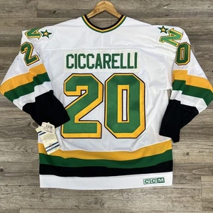 Vintage Ccm Minnesota North Stars Dino Ciccarelli NHL Hockey Jersey Xxl NWT - Picture 1 of 7