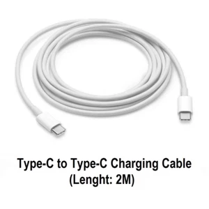 Apple MacBook Air Pro Type-C to USB-C 29W 30W 61W 87W 96W Power Charging Cable - Picture 1 of 3