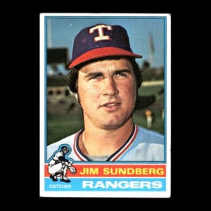 Jim Sundberg 1976 Topps Texas Rangers #226 Set Filler!