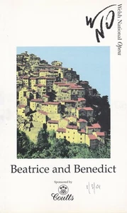 Welsh National Opera "Beatrice and Benedict" März - April 2001 Programm - Bild 1 von 2