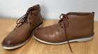 Florsheim Supacush Brown Chukka Oxford Kids Size 4M Shoes Boots Leather