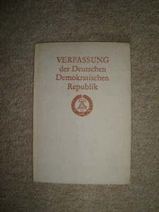 Verfassung der DDR, A5 Format - Bild 1 von 1