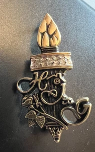 Liberty Torch Herff Jones HJ&G 10K Gold pin or pendant 1" 2.5 Grams 10k Gold - Picture 1 of 6
