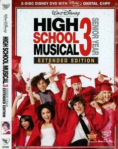 High School Musical 3 Senior Year DVD (Region 1) VGC Extended Edition NEW CASE - Picture 1 of 3