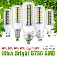 1-4Pack LED Corn Bulbs E27/B22/E14/G9/GU10 3W/20W/30W SMD Cool White/Warm White