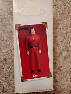 Hallmark Keepsake 2005 Star Trek serie original Khan adorno de vacaciones de Navidad - Imagen 1 de 5